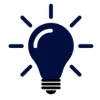 💡 Эмодзи «Синий градиент и иконки» для Telegram