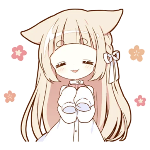 😌 Стикер «аня фрик» для Telegram