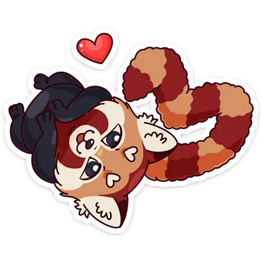 💕 Стикер «аня фрик» для Telegram
