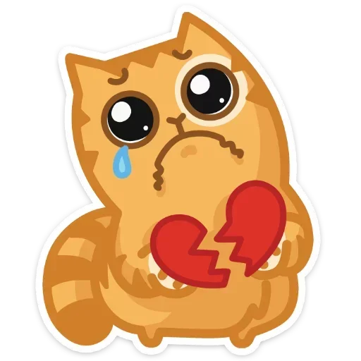 💔 Стикер «аня фрик» для Telegram