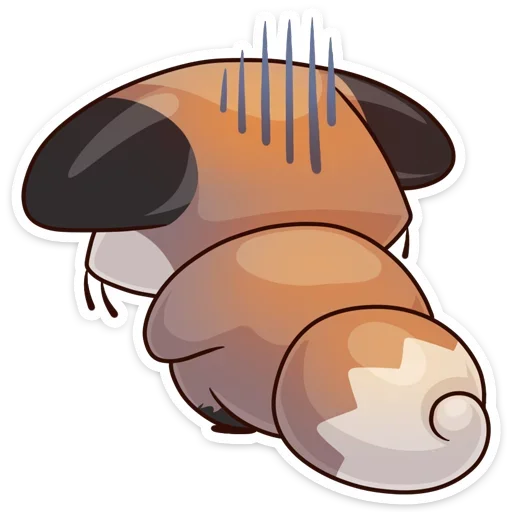 😓 Стикер «аня фрик» для Telegram