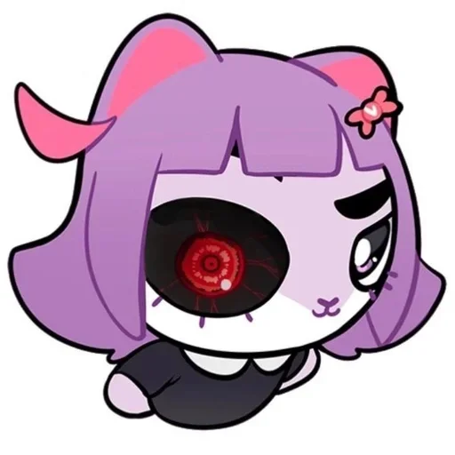 🩸 Стикер «аня фрик» для Telegram
