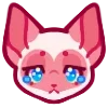 🥺 Эмодзи «Набор эмоджи с кошечкой Умой» для Telegram