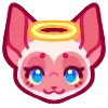 😇 Эмодзи «Набор эмоджи с кошечкой Умой» для Telegram