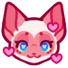 😍 Эмодзи «Набор эмоджи с кошечкой Умой» для Telegram