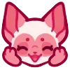 😄 Эмодзи «Набор эмоджи с кошечкой Умой» для Telegram