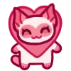 ❤️ Эмодзи «Набор эмоджи с кошечкой Умой» для Telegram