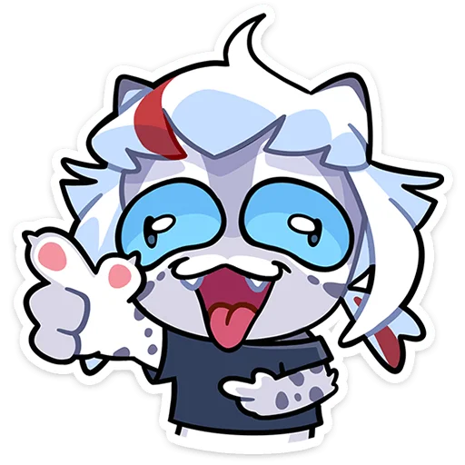 🌟 Стикер «Когда на улице зябко и снежно, Ума просто без ума» для Telegram