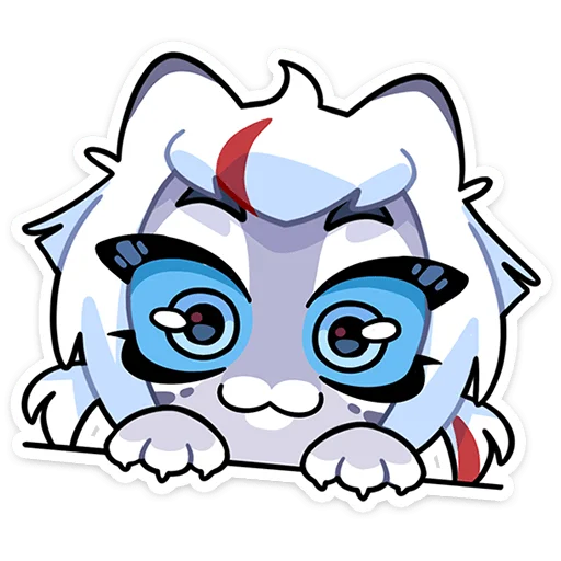 👀 Стикер «Когда на улице зябко и снежно, Ума просто без ума» для Telegram