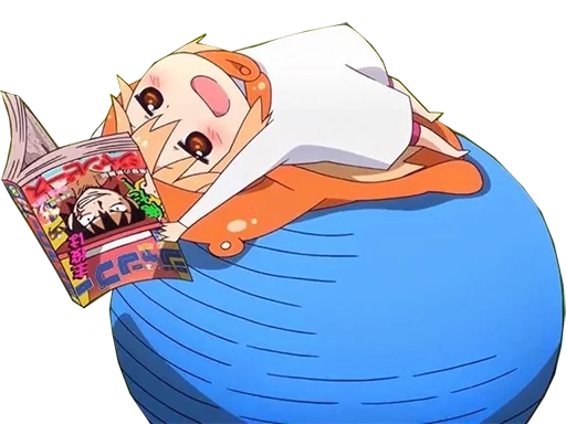 😙 Стикер «Zero&;s Umaru pack» для Telegram