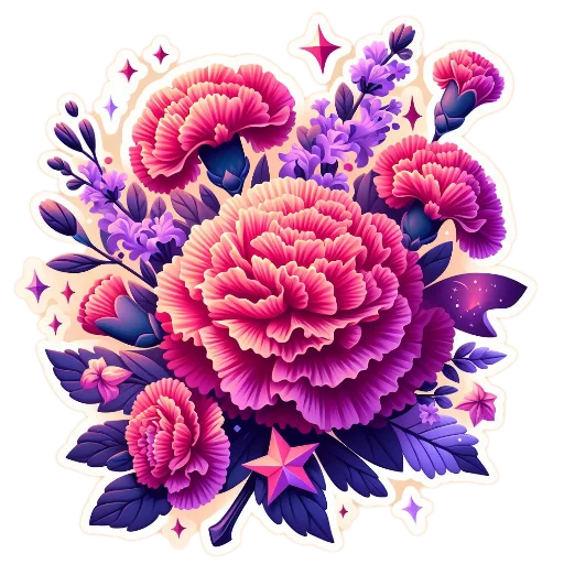🌸 Стикер «Майские праздники» для Telegram