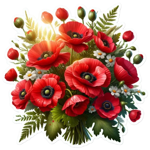 💐 Стикер «Майские праздники» для Telegram