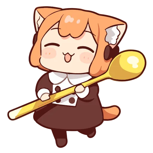 🥄 Эмодзи «ume to momo» для Telegram