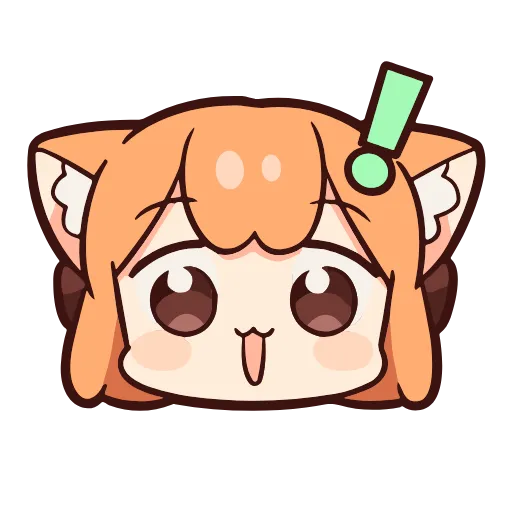 ❗️ Эмодзи «ume to momo» для Telegram