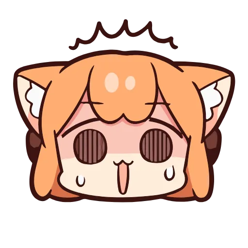 😱 Эмодзи «ume to momo» для Telegram