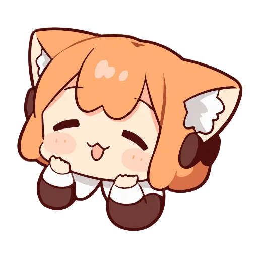 ☺️ Эмодзи «ume to momo» для Telegram