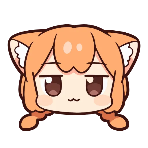 Эмодзи ume to momo для Telegram — скачать