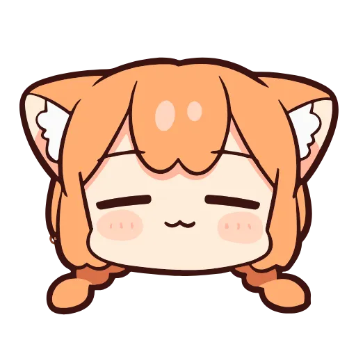 😌 Эмодзи «ume to momo» для Telegram