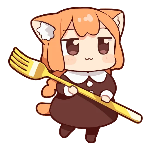 🍴 Эмодзи «ume to momo» для Telegram