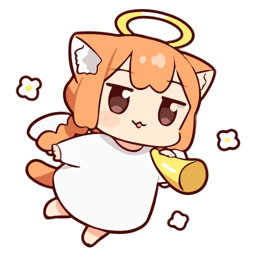 😇 Эмодзи «ume to momo» для Telegram
