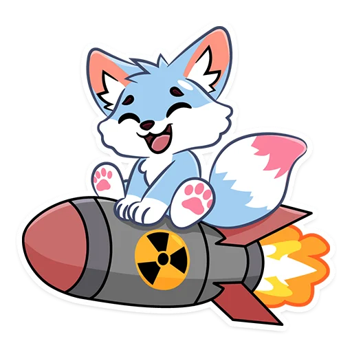 🚀 Стикер «УМКашка» для Telegram