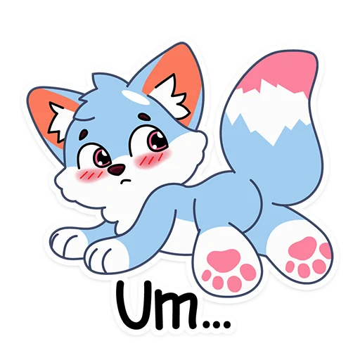 😯 Стикер «Umkashka ENG» для Telegram