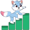 📈 Эмодзи «УМКашка mini» для Telegram