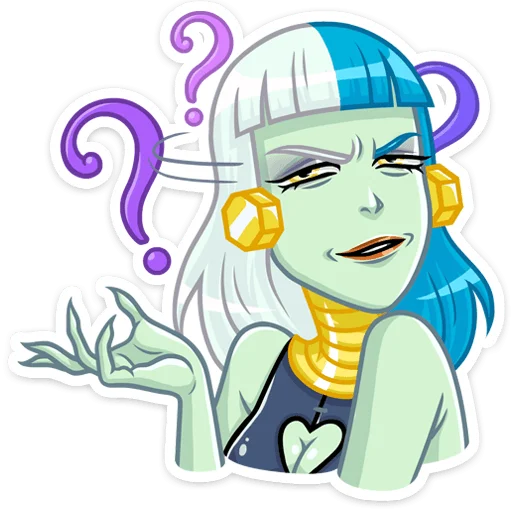 🧟‍♀ Стикер «Нежить Франсин» для Telegram