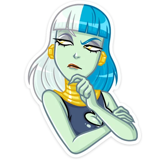 🧟‍♀ Стикер «Нежить Франсин» для Telegram