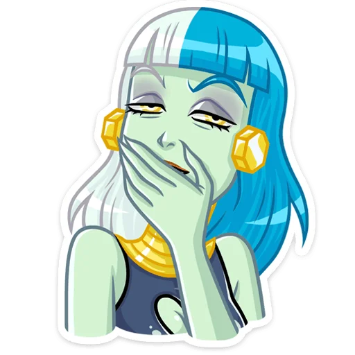 🧟‍♀ Стикер «Нежить Франсин» для Telegram