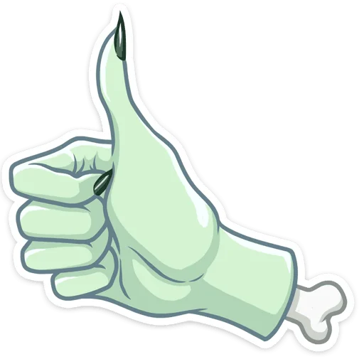 👍 Стикер «Нежить Франсин» для Telegram
