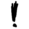 ❗️ Эмодзи «black marker» для Telegram