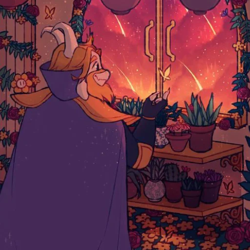 Стикерпак Undertale Azgore для Telegram — скачать