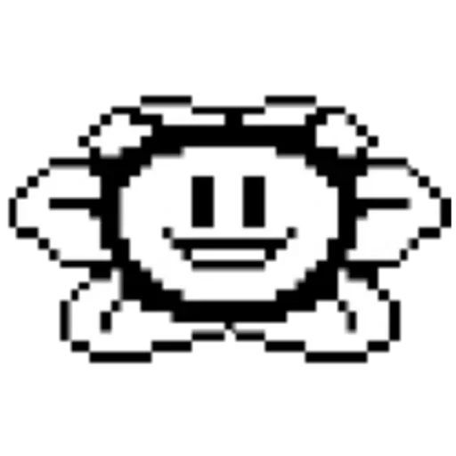 Стикерпак Undertale Flowey для Telegram