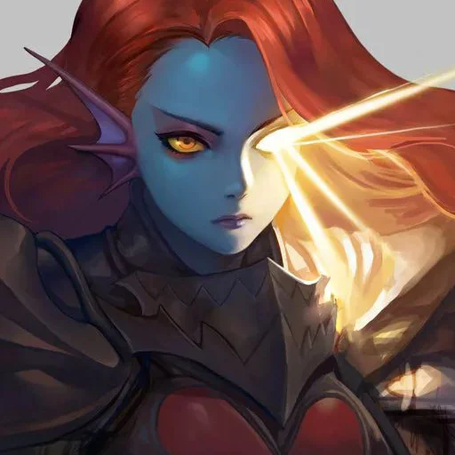 Стикерпак Undyne для Telegram — скачать
