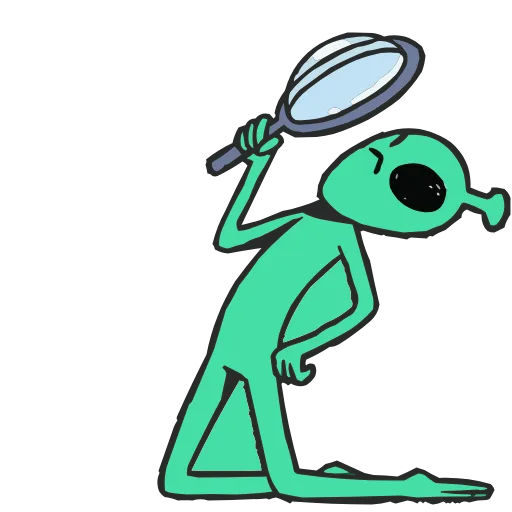 🛸 Эмодзи «Неопознанные Летающие Обаяшки» для Telegram