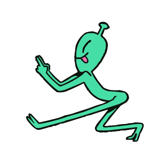 🛸 Эмодзи «Неопознанные Летающие Обаяшки» для Telegram