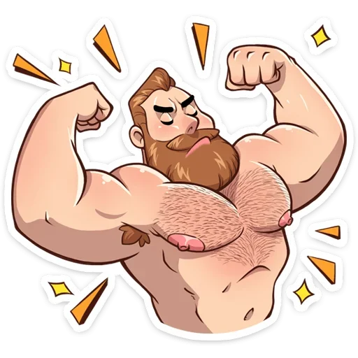 💪 Стикер «Тёмный Валентин • Black hair Velentine» для Telegram