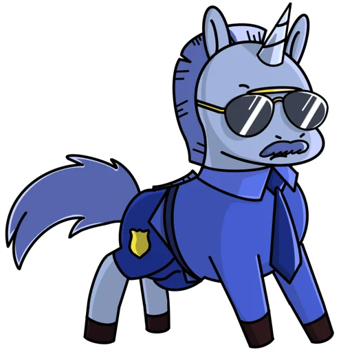 😎 Стикер «Unicorns» для Telegram