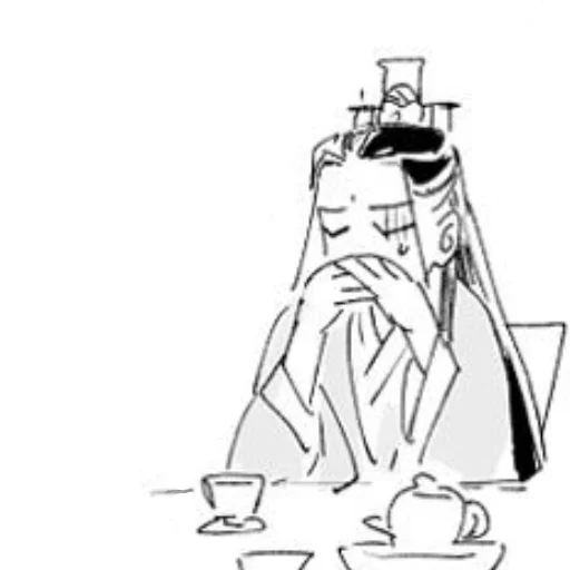 🥒 Стикер «Shen Qingqiu» для Telegram
