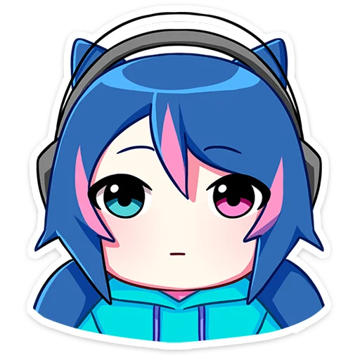 🎵 Стикер «Уня без надписей» для Telegram