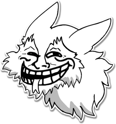 😋 Стикер «Stubbornness» для Telegram
