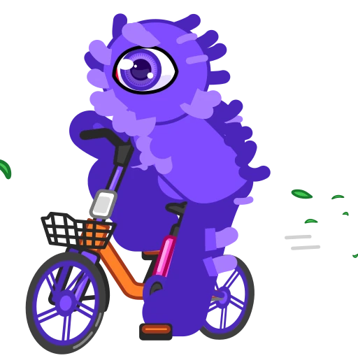 🚲 Стикер «Юрентик» для Telegram