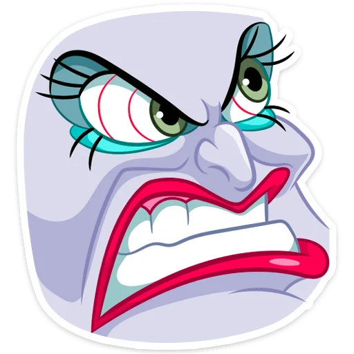 😡 Стикер «Урсула» для Telegram