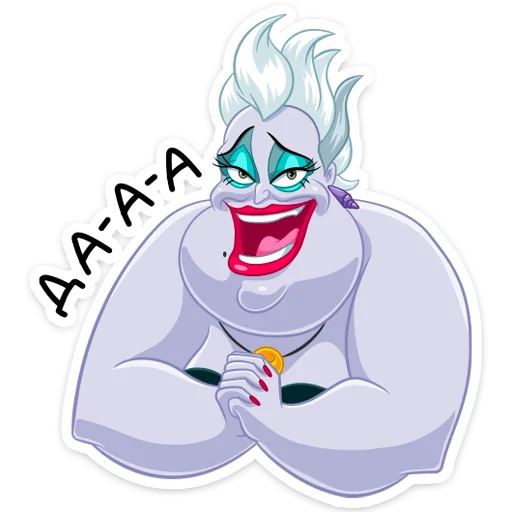 😈 Стикер «Урсула» для Telegram