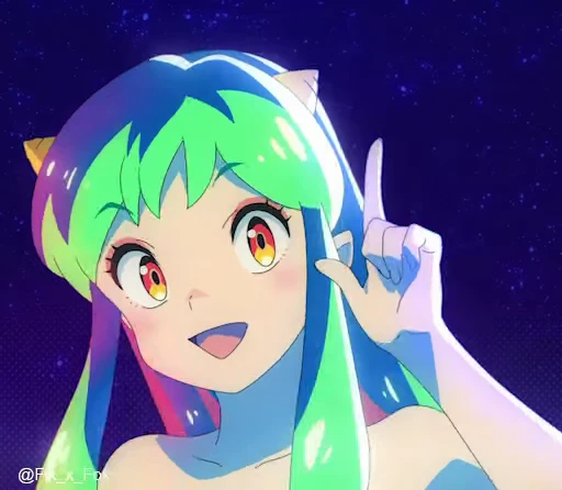 Стикерпак Urusei Yatsura Part 1 для Telegram — скачать