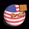 🥺 Эмодзи «Usa Countryballs» для Telegram