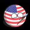 🫁 Эмодзи «Usa Countryballs» для Telegram