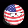 🧍‍♀️ Эмодзи «Usa Countryballs» для Telegram