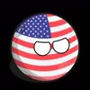 ✋ Эмодзи «Usa Countryballs» для Telegram